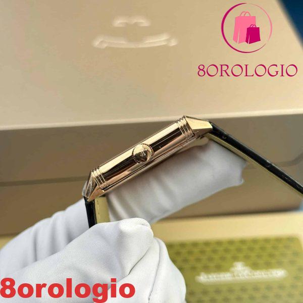 Jaeger – LeCoultre Reverso Tribute Monoface Small Seconds Q7132521 Oro Rosa Quadrante Argento Migliore Replica MGF 45.6×27.4mm Orologio - immagine 7