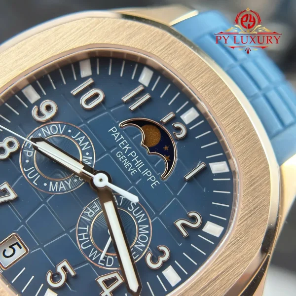 Patek Philippe Aquanaut Luce 5261R-001 Quadrante Blu-grigio Miglior Replica 39,9mm Orologio - immagine 6