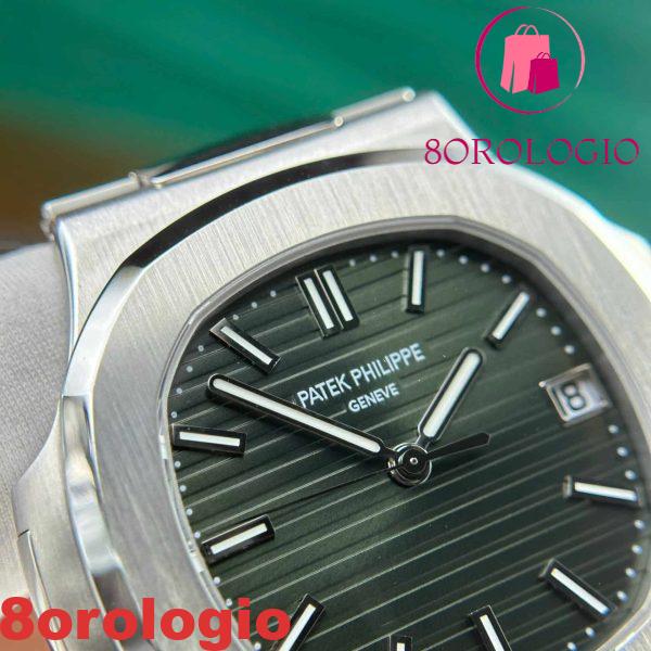 Patek Philippe Nautilus 5711/1A-014 Quadrante Verde Oliva Max Opzioni Migliore Replica Super Clone 40mm Orologio - immagine 6