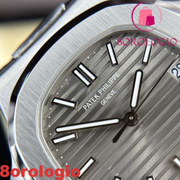 Patek Philippe Nautilus 5711G-001 Quadrante Grigio Migliore Replica 40mm Orologio - immagine 8