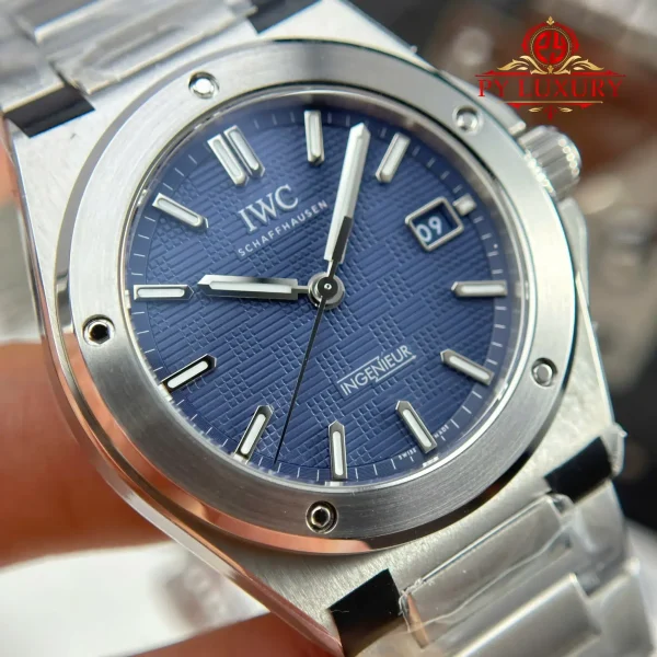 IWC Ingenieur IW328907 Automatic Quadrante Blu 1:1 Migliore Replica V7 Factory 40mm Orologio - immagine 11
