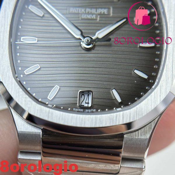 Patek Philippe Nautilus 7118/1A-011 Quadrante Grigio Migliore Replica 35.2mm Orologio - immagine 6
