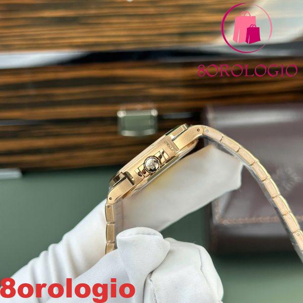 Patek Philippe Nautilus 7118/1R-010 Oro Giallo Quadrante Dorato Migliore Replica 35,2mm Orologio - immagine 6