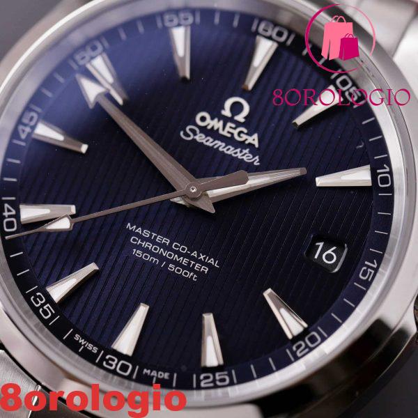 Omega Seamaster Aqua Terra 150M Quadrante Blu Scuro Migliore Replica 41mm Orologio - immagine 7