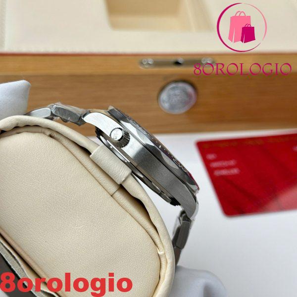 Omega Seamaster Diver 300M Tokyo 2020 Quadrante Bianco Replica con Ghiera in Ceramica Blu Clone 42mm Orologio - immagine 7