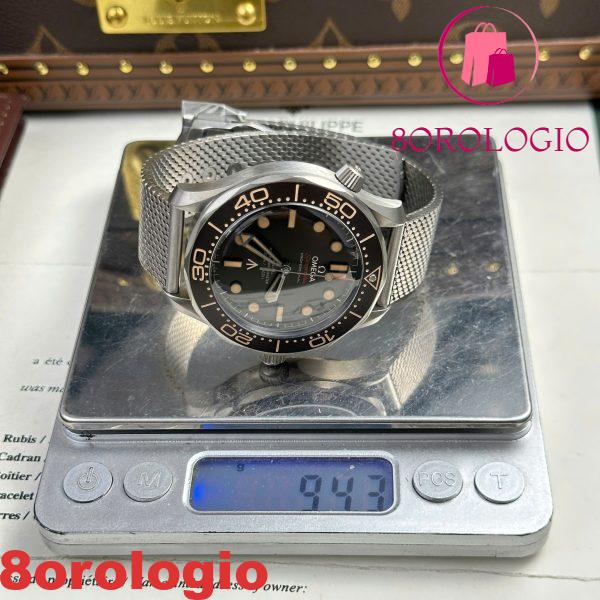 Omega Seamaster James Bond 007 No Time To Die Titanio Migliore Replica VSF 42mm Orologio - immagine 9