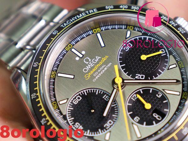 Omega Speedmaster Racing Co-Axial Chronometer Chronograph 326.30.40.50.06.001 Quadrante Grigio Replica 40mm Orologio - immagine 8