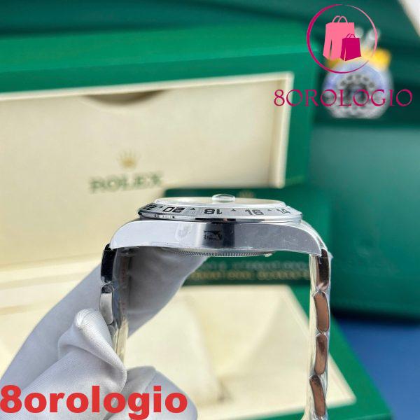 Rolex Explorer II 226570 Quadrante Bianco Replica 1:1 Migliore Clean Factory 42mm Orologio - immagine 7