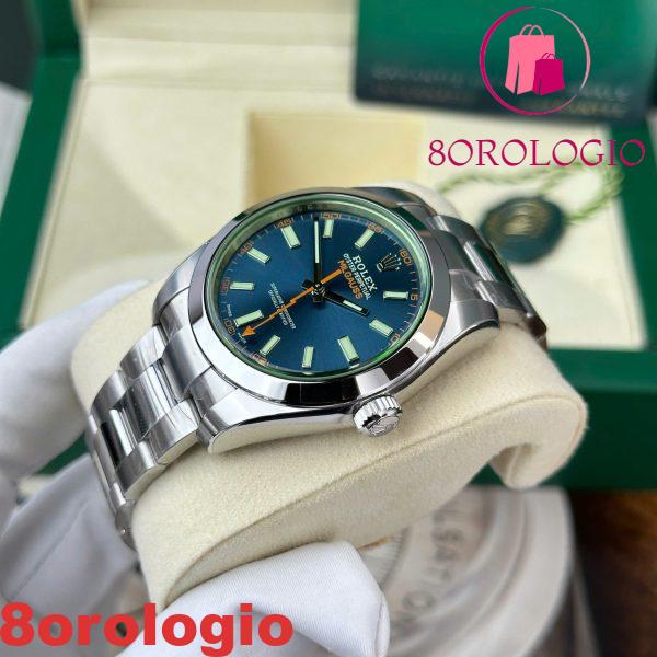 Rolex Oyster Perpetual Milgauss 116400GV-0002 Quadrante Z-Blue Miglior Replica VS Factory 40mm Orologio - immagine 8