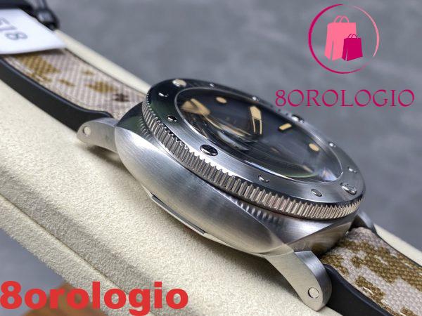 Panerai Submersible QuarantaQuattro Navy SEALs PAM01518 Quadrante Nero Ombreggiato 1:1 Migliore Replica VSF 44mm Orologio - immagine 7