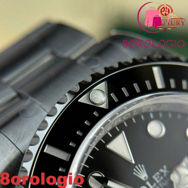 Rolex Sea-Dweller 126600-0002 Quadrante Nero Migliore Replica VS Factory 43mm Orologio - immagine 11