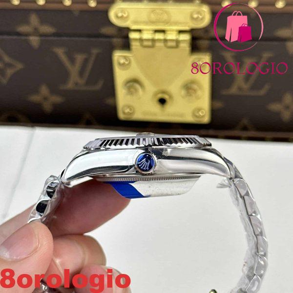 Rolex Sky-Dweller 326934 Quadrante Blu Bracciale Jubilee Replica Migliore 42mm Orologio - immagine 7