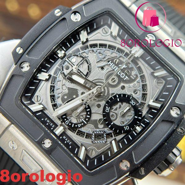 Hublot Spirit Of Big Bang Titanium Ceramic Black Replica 1:1 Migliore BBF 42mm Orologio - immagine 7