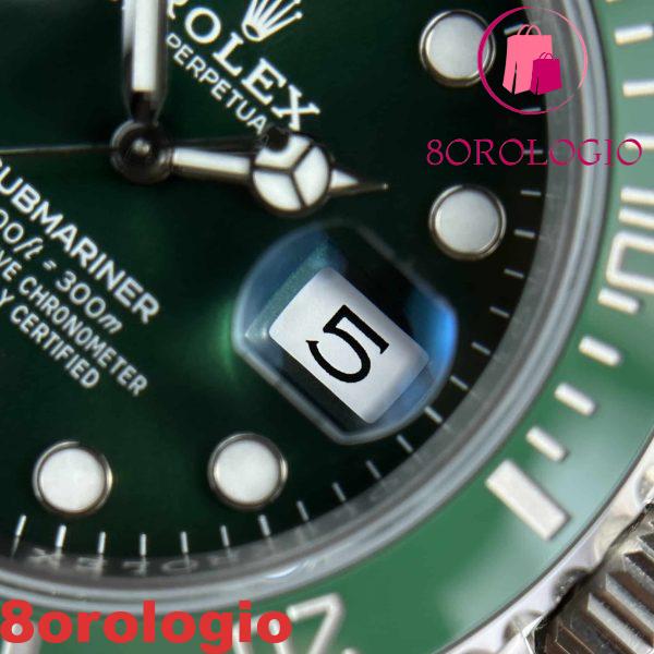 Rolex Submariner Hulk 116610LV Quadrante Verde Migliore Replica 40mm Orologio - immagine 9