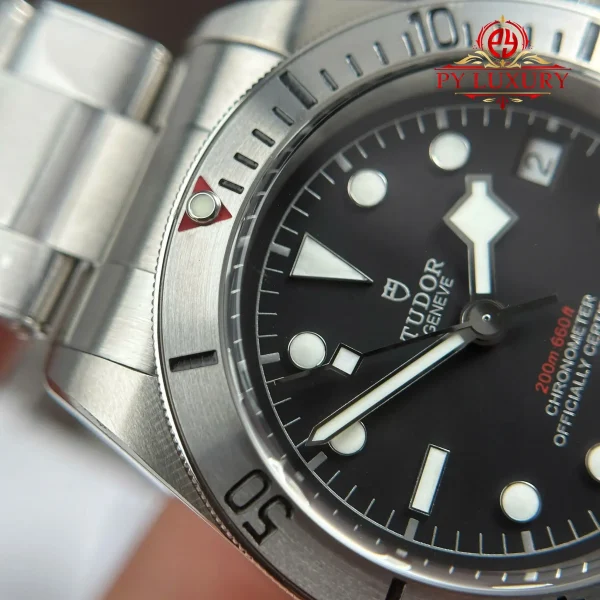 Tudor Black Bay Steel M79730-0006 Quadrante Nero Miglior Replica ZF 41mm Orologio - immagine 10