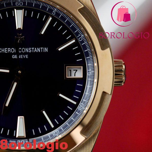 Vacheron Constantin Overseas 4500V/110R-B705 Oro Rosa Quadrante Blu Replica PPF 41mm Orologio - immagine 6