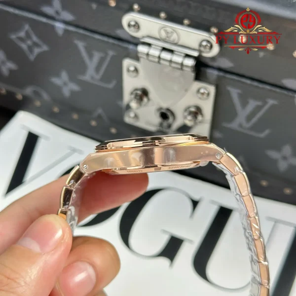 Vacheron Constantin Overseas 4500V Oro Rosa Quadrante Blu 1:1 Migliore Replica 41mm Orologio - immagine 7