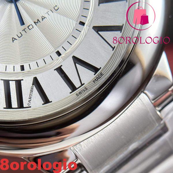 Cartier Ballon Bleu W69012Z4 Quadrante Bianco Replica Migliore 42mm Orologio - immagine 8