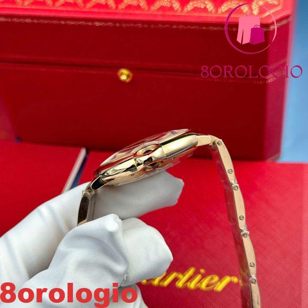 Cartier Ballon Bleu WGBB0039 Oro Rosa Quadrante Bianco Migliore Replica AF 42mm Orologio - immagine 8