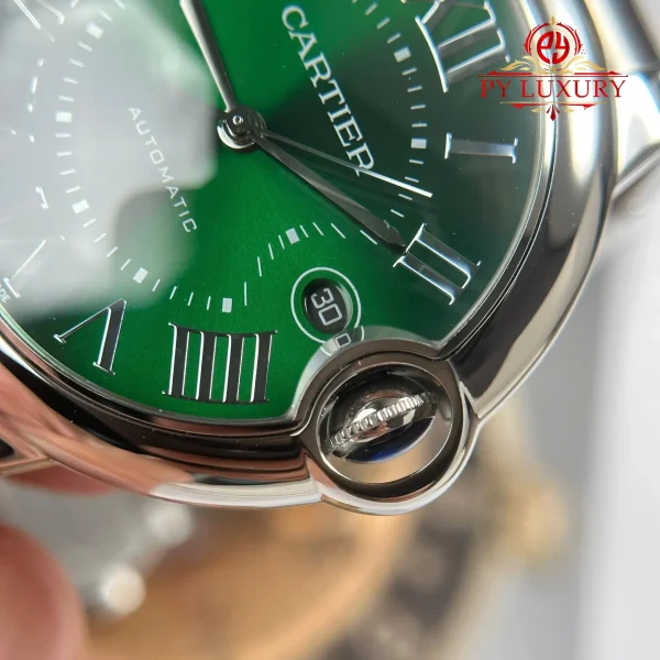 Cartier Ballon Bleu De Cartier CRWSBB0071 Quadrante Verde Migliore Replica AF 40mm Orologio - immagine 10