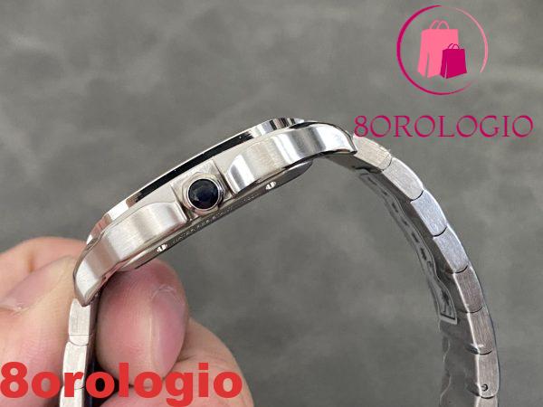 Cartier Santos Skeleton WHSA0015 Modello Grande Replica Migliore THBF 39.8mm Orologio - immagine 7
