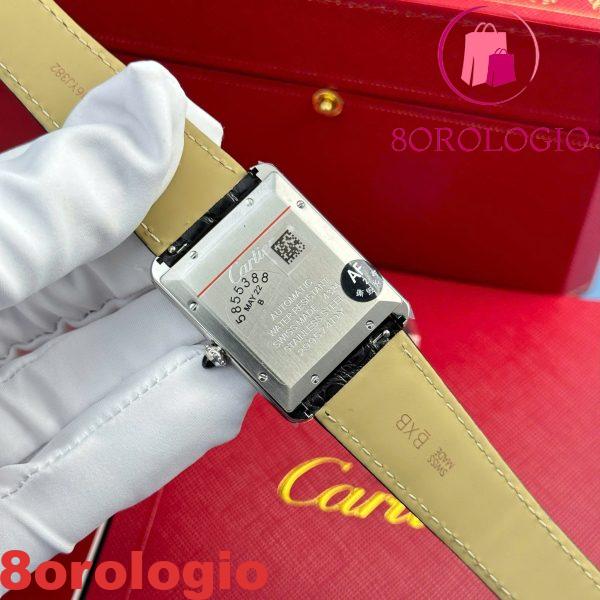 Cartier Tank Must WSTA0040 Extra Large Quadrante Argento Migliore Replica AF 31mm X 41mm Orologio - immagine 7