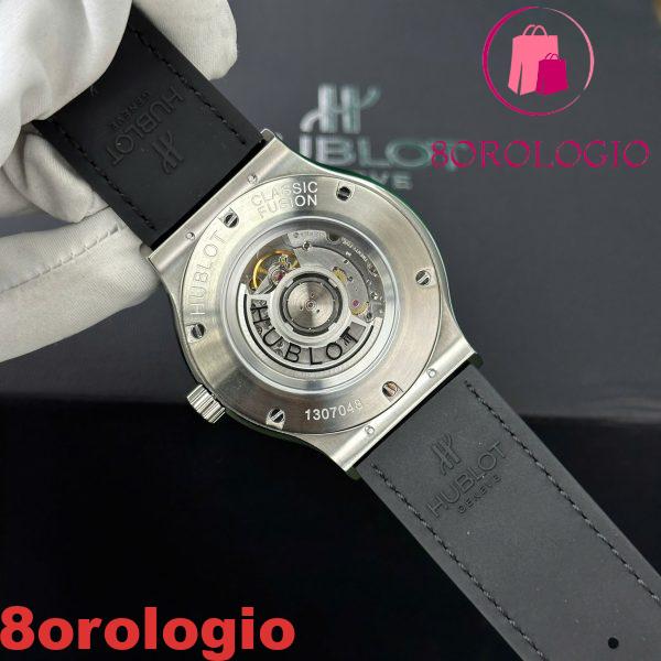 Hublot Classic Fusion Titanium Orologio da Uomo Quadrante Nero WWF Factory Miglior Replica 45mm Orologio - immagine 7