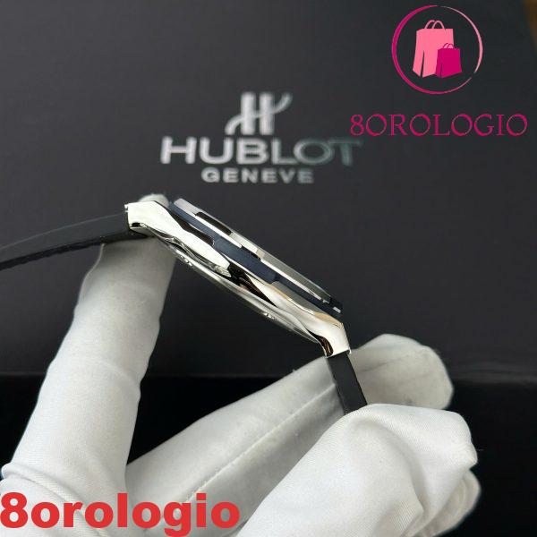 Hublot Classic Fusion Titanium Quadrante Blu Navy Replica Migliore WWF Factory 45mm Orologio - immagine 8