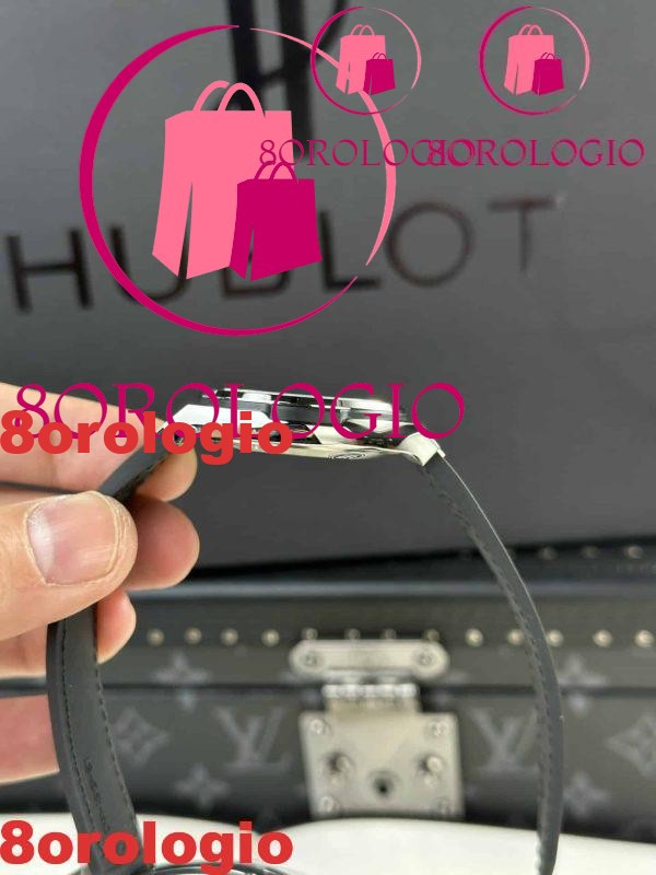 Hublot Classic Fusion Quadrante Bianco in Titanio Migliore Replica JJF 38mm Orologio - immagine 7