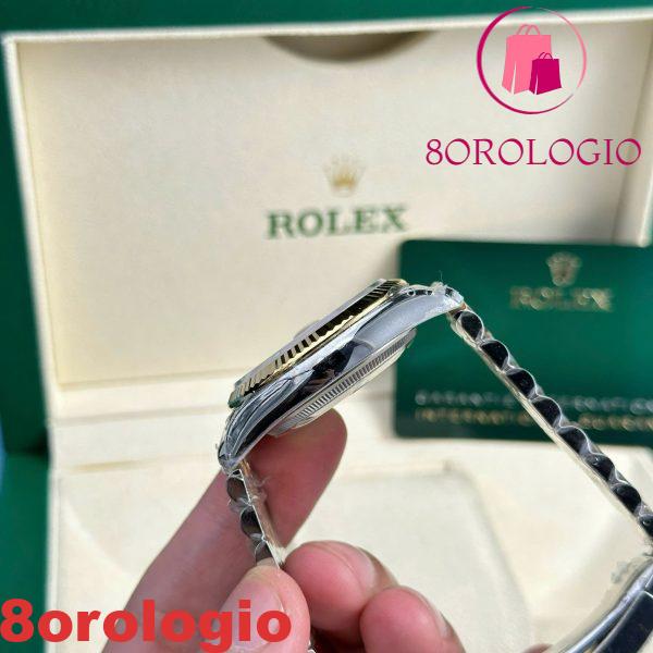 Rolex Datejust 126233 Due Toni Oro Giallo Quadrante Champagne Bracciale Jubilee Replica di Alta Qualità VSF 36mm Orologio - immagine 8