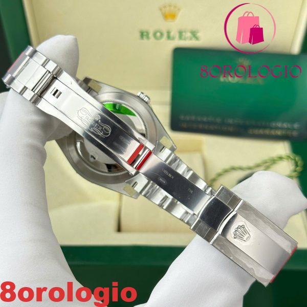 Replica Rolex Datejust 126334-0009 Quadrante Bianco Luminoso Bracciale Oyster VSF Migliore 41mm Orologio - immagine 7