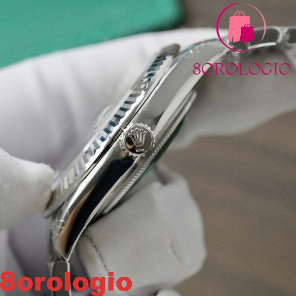 Replica Rolex Datejust 126334-0013 Quadrante Grigio Luminoso Bracciale Oyster 1:1 Miglior Replica VSF 41mm Orologio - immagine 7