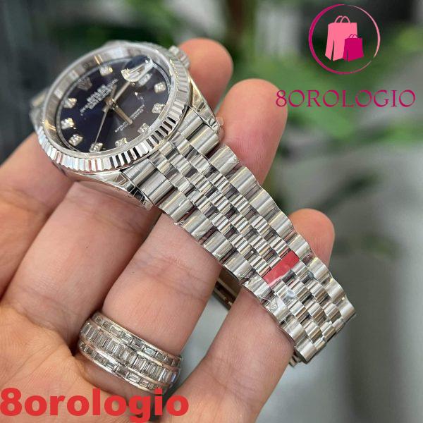 Rolex Datejust 36 126234-0037 Quadrante Blu con Diamanti Jubilee Replica di Alta Qualità VS Factory Orologio - immagine 7