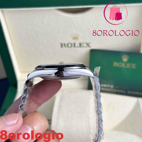 Rolex Datejust 41 126334 Quadrante Blu con Diamanti Jubilee Miglior Replica Clean Factory Orologio - immagine 8