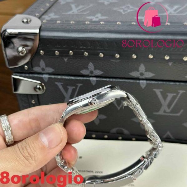 Rolex Oyster Perpetual 126000 Quadrante Nero Migliore Replica Clean Factory 36mm Orologio - immagine 8