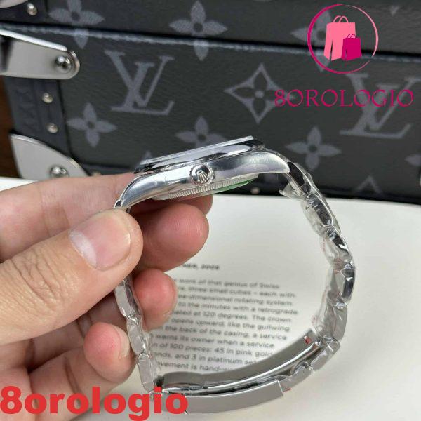 Rolex Oyster Perpetual 126000 Quadrante Blu Miglior Replica Clean Factory 36mm Orologio - immagine 8