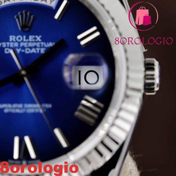 Rolex Day-Date 228236 Quadrante Blu Ombré 185g Migliore Replica Super Clone 40mm Orologio - immagine 10