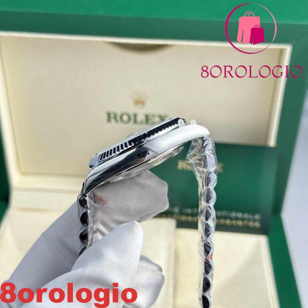 Rolex Day-Date 228236-0018 Quadrante Luminoso Blu Ghiaccio 178g GMF V3 Migliore Replica 40mm Orologio - immagine 8
