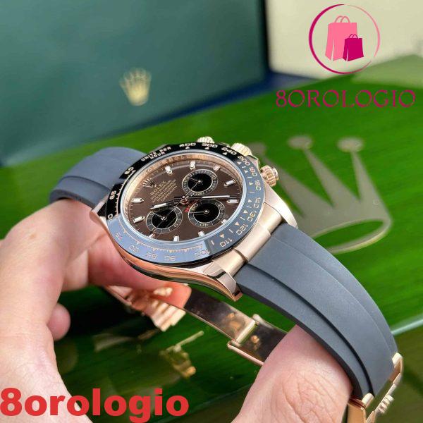 Rolex Daytona 116515LN-0041 Quadrante Cioccolato 18K Orologio Placcato Oro Migliore Replica 40mm Orologio - immagine 10