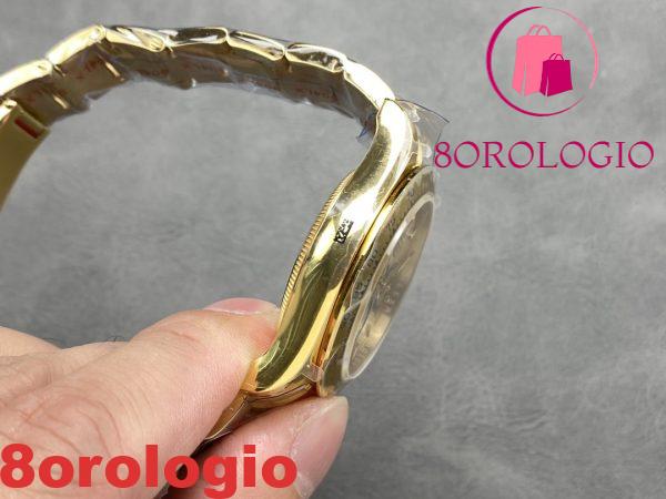 Replica Rolex Daytona 126508-0005 Oro Giallo Quadrante Dorato 180g Alta Qualità QF 40mm Orologio - immagine 8