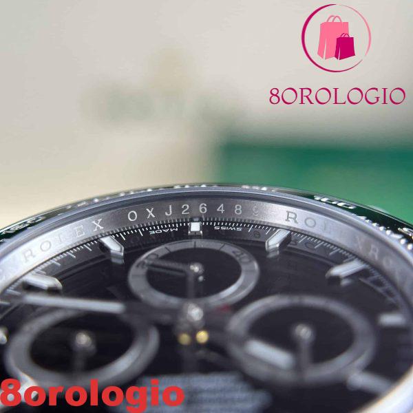 Rolex Daytona Godzilla 126500LN Quadrante Nero Super Replica Clean Factory 40mm Orologio - immagine 10