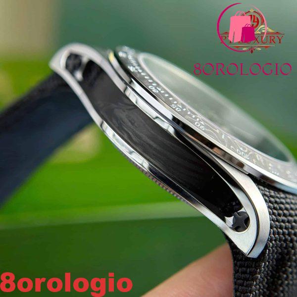 Rolex DiW Daytona Titanio e Fibra di Carbonio "Exceptional-1" Replica di Miglior Qualità 67g Fabbrica DiW 40mm Orologio - immagine 10