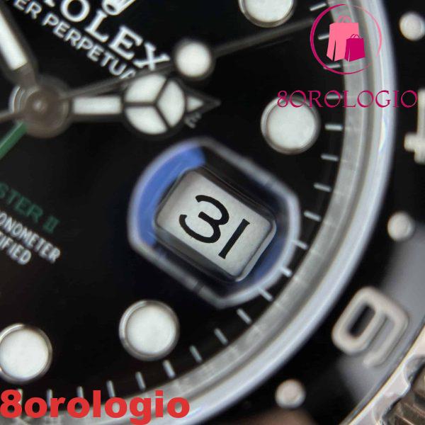 Rolex GMT-Master II 116710LN Quadrante Nero Bracciale Oyster Replica Super Clone Clean Factory 40mm Orologio - immagine 11