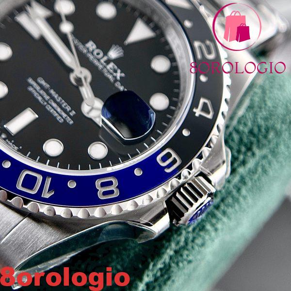 Rolex GMT-Master II 126710BLNR-0003 Batman Bracciale Oyster Replica Clean Factory 40mm Orologio - immagine 10