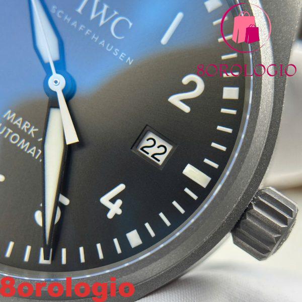 IWC Pilot’s Watch Mark XX Patrouille Suisse IW328209 Replica Migliore V7 Factory 41mm Quadrante Grigio Titanio Orologio - immagine 11
