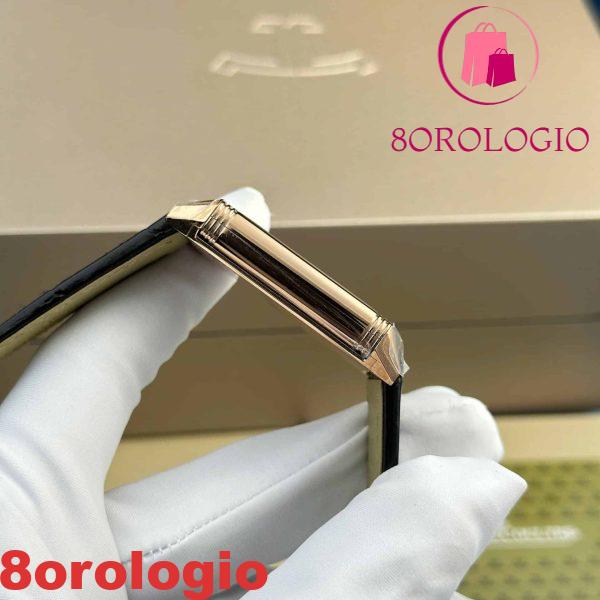 Jaeger – LeCoultre Reverso Tribute Monoface Small Seconds Q7132521 Oro Rosa Quadrante Argento Migliore Replica MGF 45.6×27.4mm Orologio - immagine 8