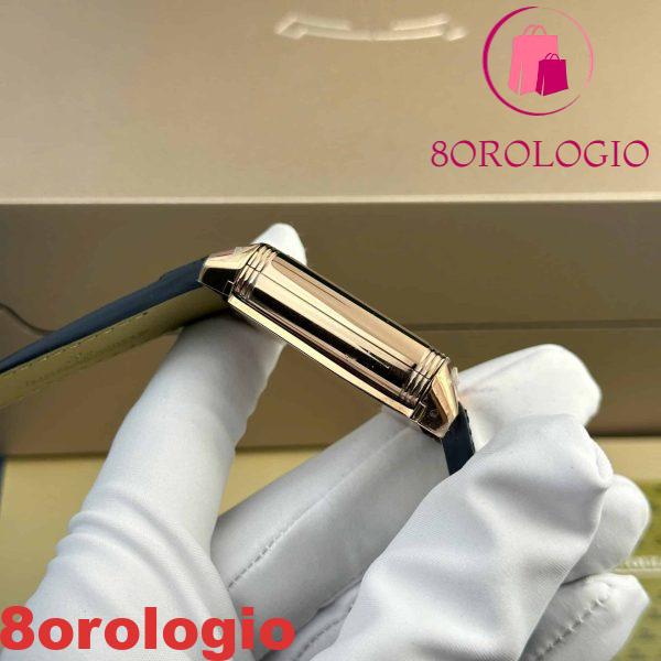 Jaeger-LeCoultre Reverso Tribute Duoface Small Seconds Q398258J Quadrante Blu Migliore Replica MGF 47×28.3mm Orologio - immagine 8