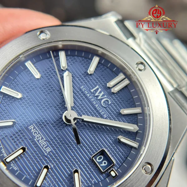 IWC Ingenieur IW328907 Automatic Quadrante Blu 1:1 Migliore Replica V7 Factory 40mm Orologio - immagine 12