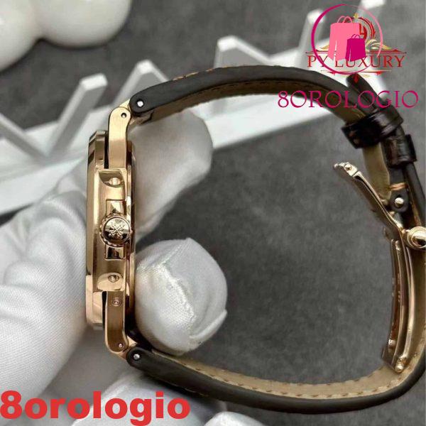 Patek Philippe Nautilus 5712R-001 Oro Rosa Solido 18K 40mm replica Orologio - immagine 7