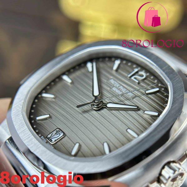 Patek Philippe Nautilus 7118/1A-011 Quadrante Grigio Migliore Replica 35.2mm Orologio - immagine 7